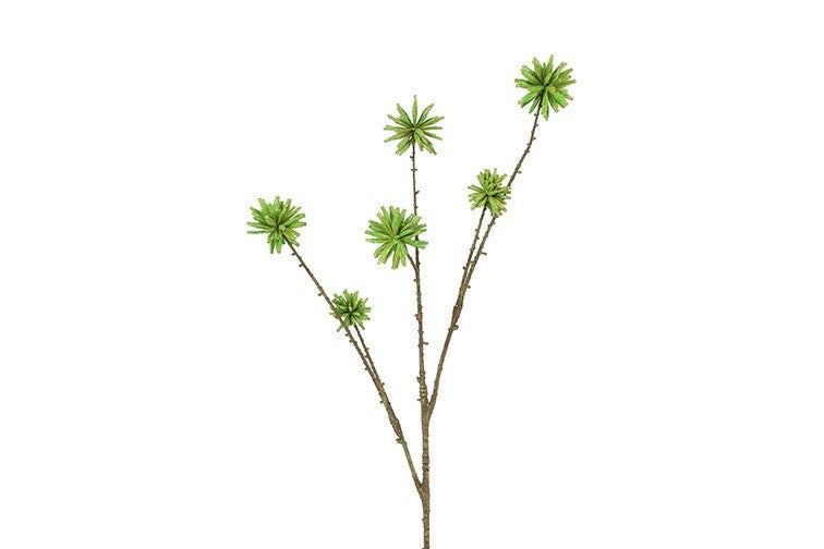 Kunstbloem / Kunstknop Camptotheca - Groen - 79 cm