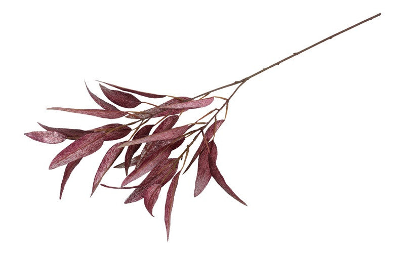 Kunstbloem / Kunstblad Salix - Roze - 84 cm