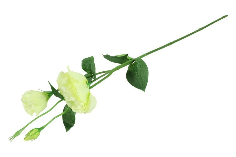 Kunstbloem Lisianthus - Geel - 67 cm