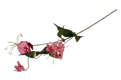 Kunstbloem Gloriosa - Donker roze - 80 cm