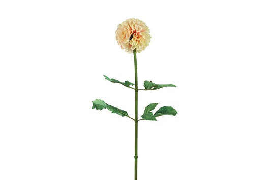 Kunstbloem Dahlia  - Zalmroze - 73 cm