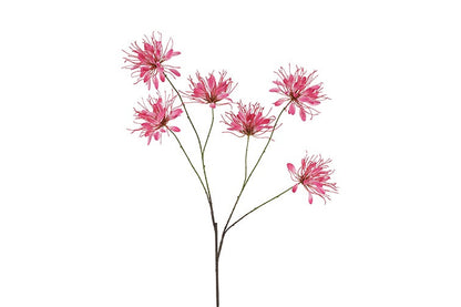 Kunstbloem Lycoris  - Donker roze  - 118 cm