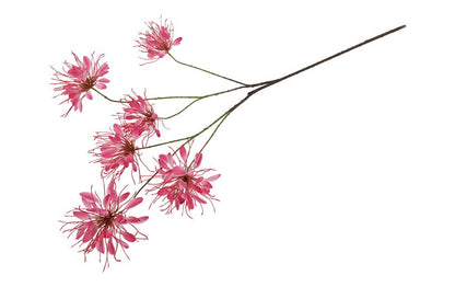 Kunstbloem Lycoris  - Donker roze  - 118 cm