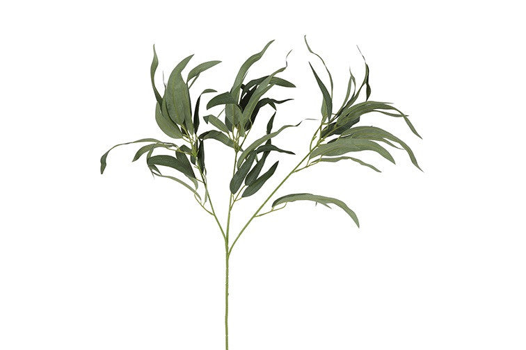 Kunstbloem / Kunstblad Prunus  - Groen - 95 cm