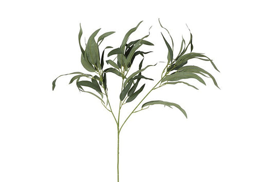 Kunstbloem / Kunstblad Prunus  - Groen - 95 cm