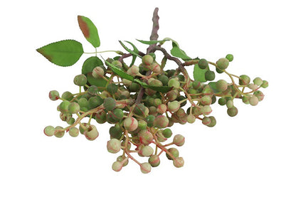 Kunstbloem / Kunstbes Prunus serotina - Roze - 60 cm