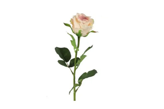 Kunstbloem Roos - Zalmroze - 70 cm