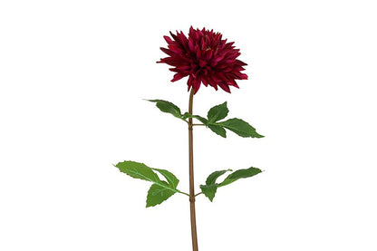 Kunstbloem Dahlia - Paars  - 74 cm
