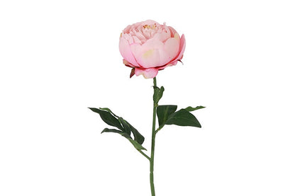 Kunstbloem Paeonia Carolo- Roze  - 48 cm