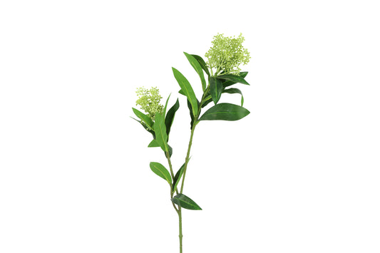 Kunstbloem Skimmia  - Groen - 72 cm