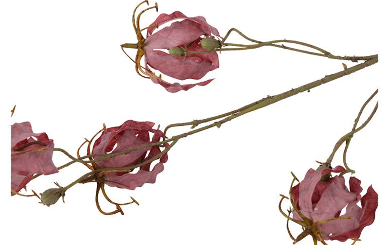 Kunstbloem Gloriosa miranda - Bordeaux  - 90 cm