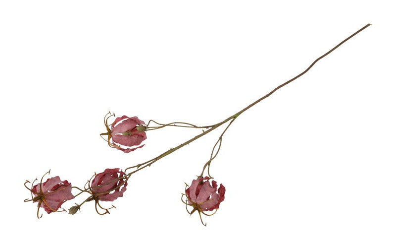 Kunstbloem Gloriosa miranda - Bordeaux  - 90 cm