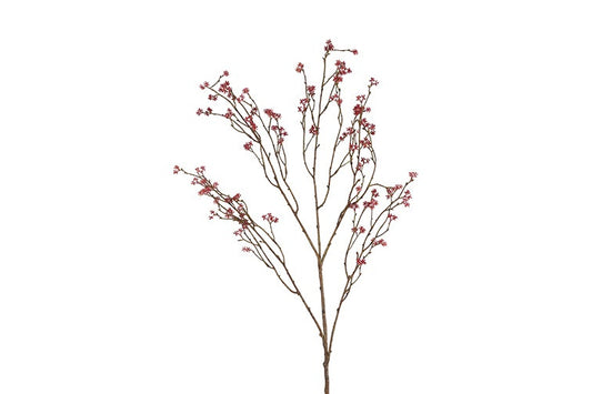Kunstbloem Callicarpa - Rood - 118 cm