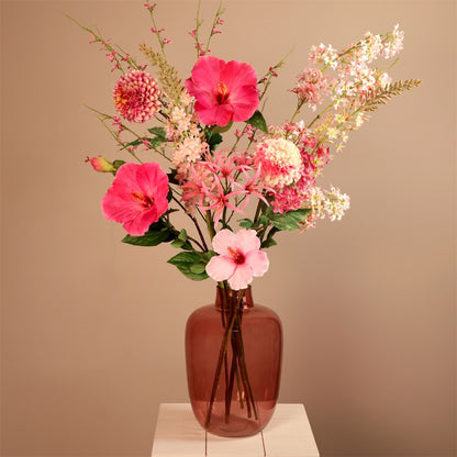 Kunstbloem Dahlia  - Lila - 73 cm