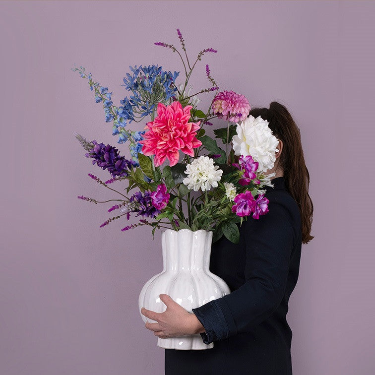 Kunstbloem Agapanthus - Blauw- 90 cm