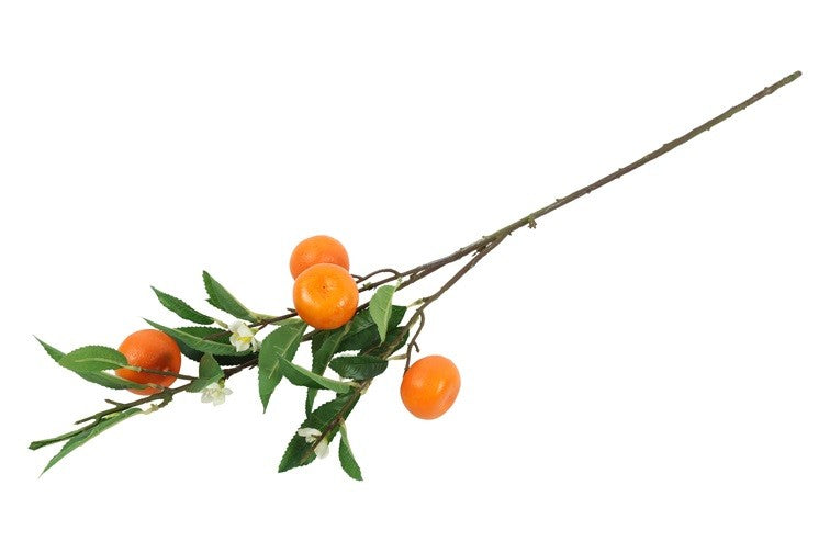 Kunstvrucht Citrus sinensis - Oranje - 90 cm