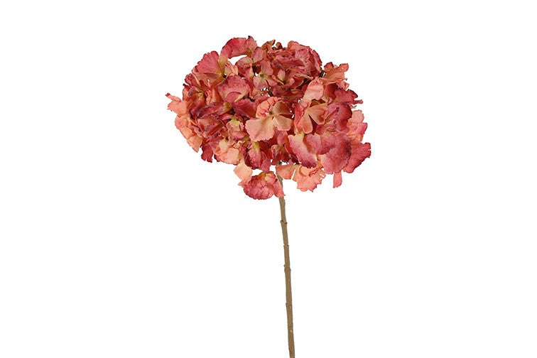 Kunstbloem  Hydrangea macrophylla Cas - Lichtroze- 81 cm