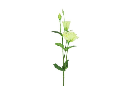 Kunstbloem Lisianthus - Geel - 67 cm