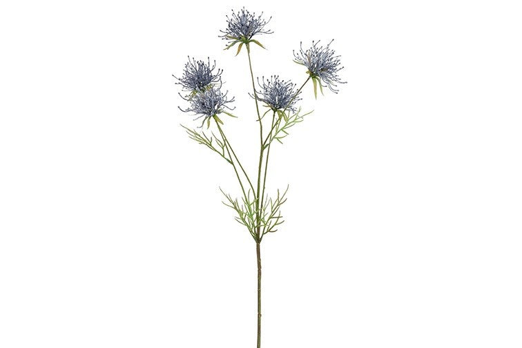 Kunstbloem Hakea - Blauw- 75 cm