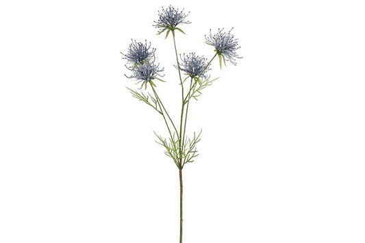 Kunstbloem Hakea - Blauw- 75 cm