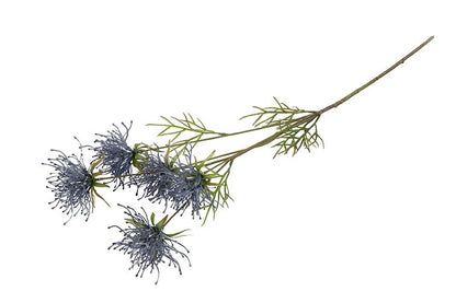 Kunstbloem Hakea - Blauw- 75 cm
