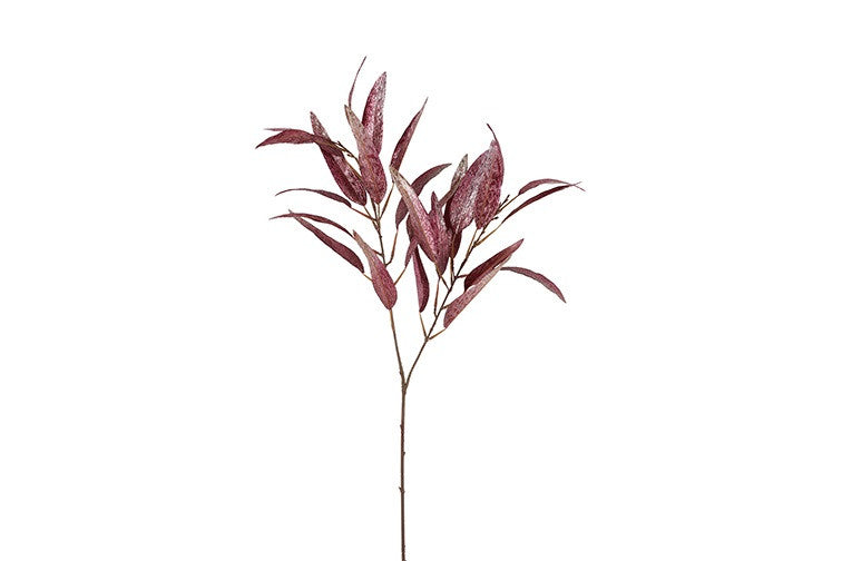 Kunstbloem / Kunstblad Salix - Roze - 84 cm