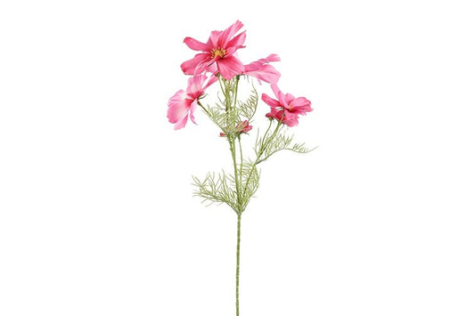 Kunstbloem Cosmos  - Roze - 74 cm