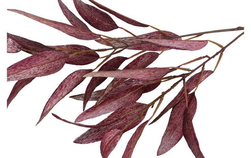 Kunstbloem / Kunstblad Salix - Roze - 84 cm